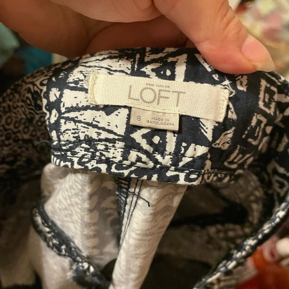 LOFT PRINTED JOGGER PANTS - Picture 3 of 6